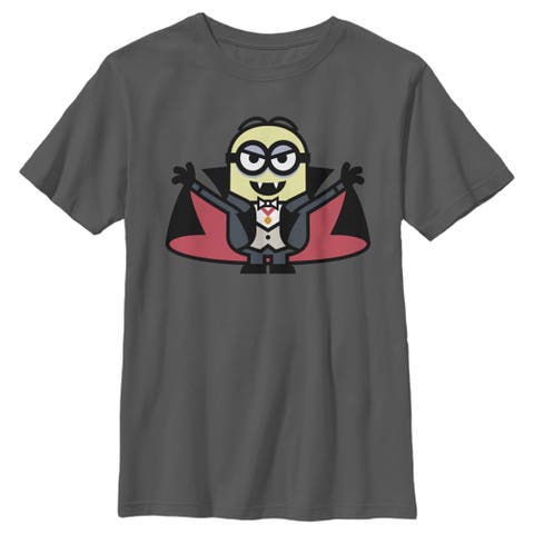 Boy's Despicable Me Minions Dracula  Graphic T-Shirt