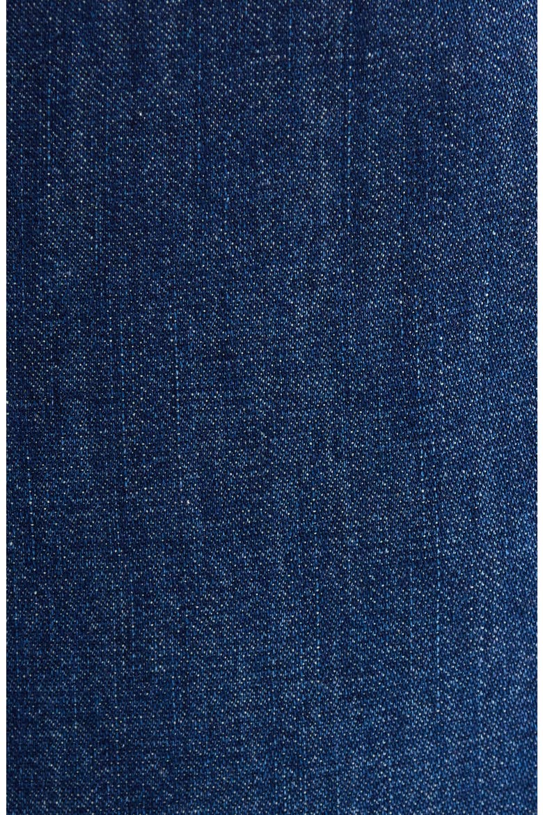 Wide Leg Chambray Pull On Pants, Alternate, color, DARK WASH