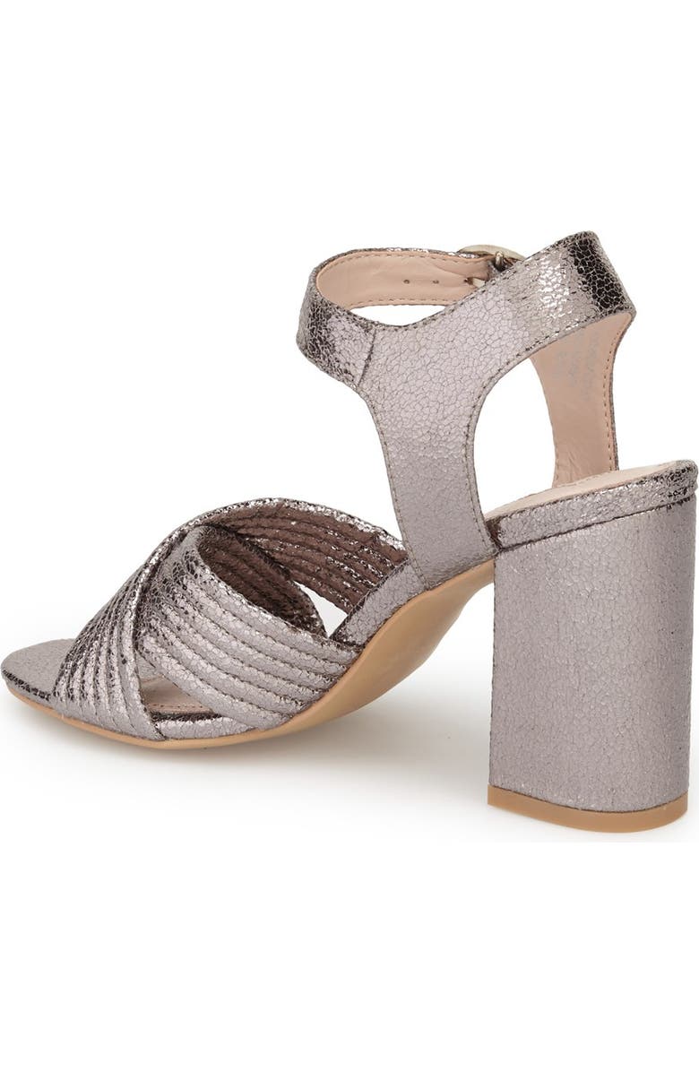 Topshop Radiant Metallic Sandal, Alternate, color,
