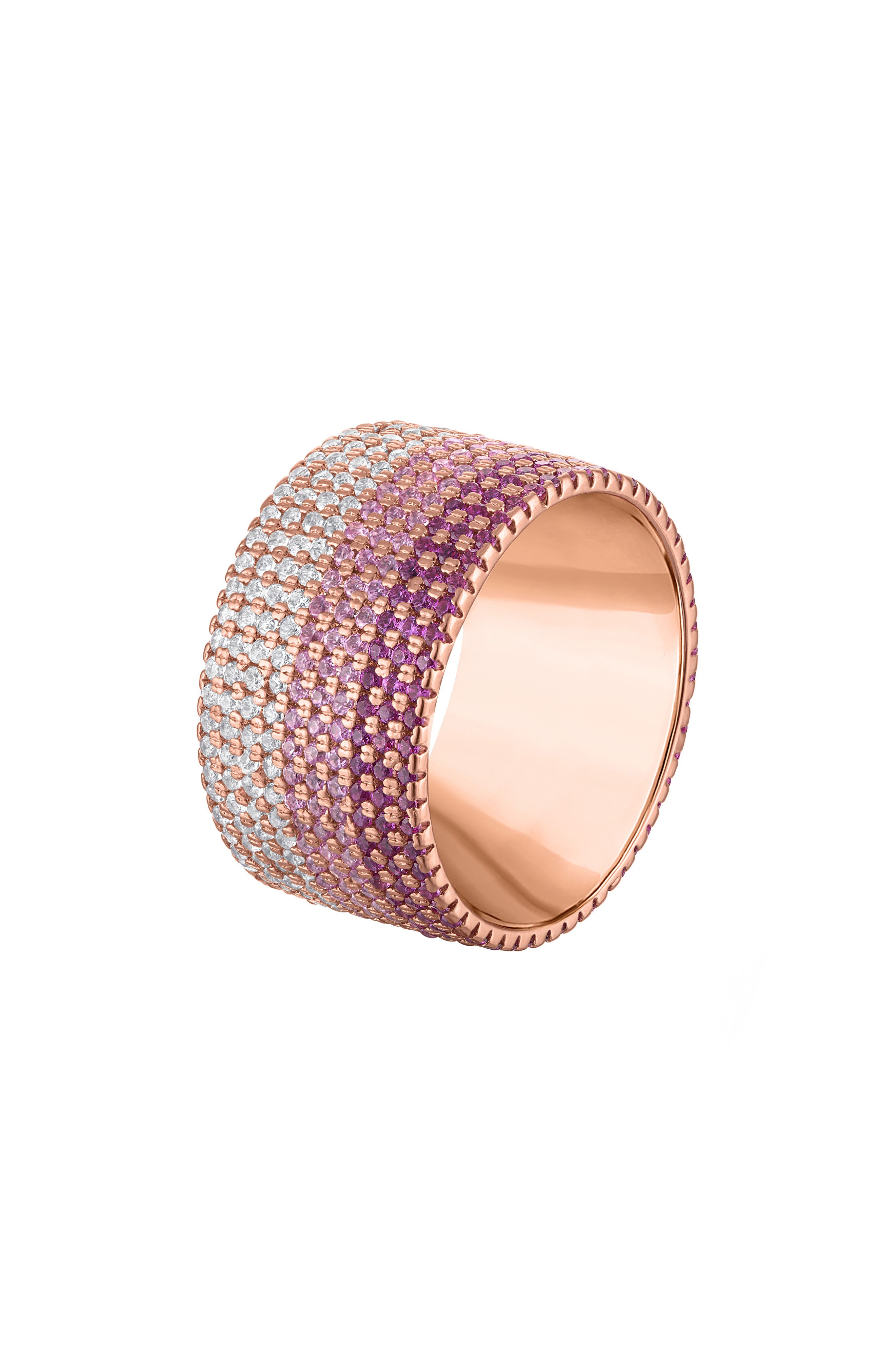 FZN Lab Created Ruby & Sapphire Band Ring (Women) | Nordstromrack