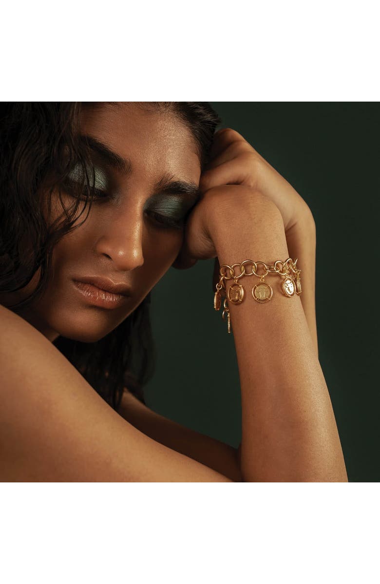 Dhwani Bansal INKA BRACELET, Alternate, color, Gold Plated