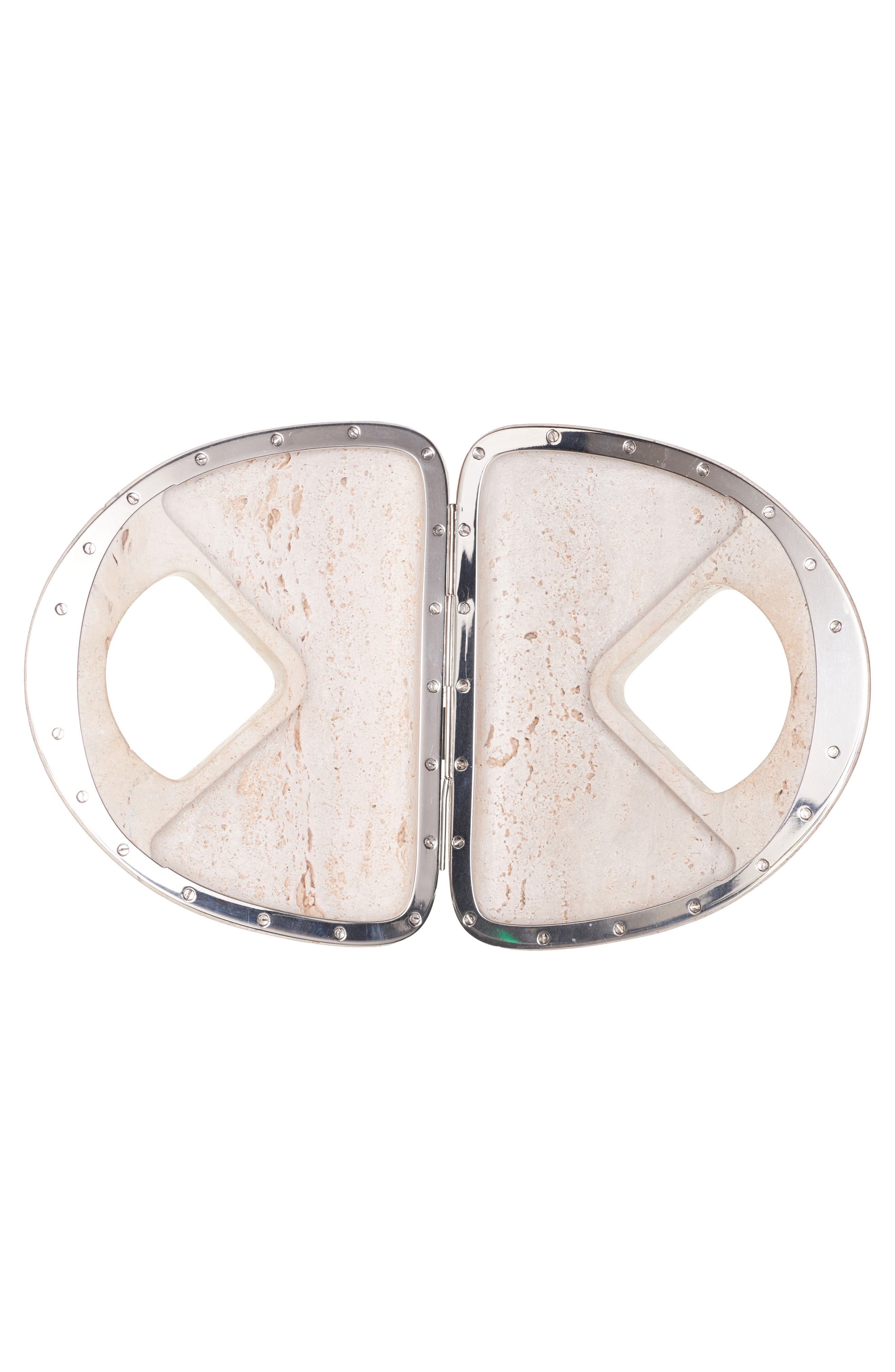 Bottega Veneta Kettlebell Travertine Stone Top Handle Bag, Alternate, color, 