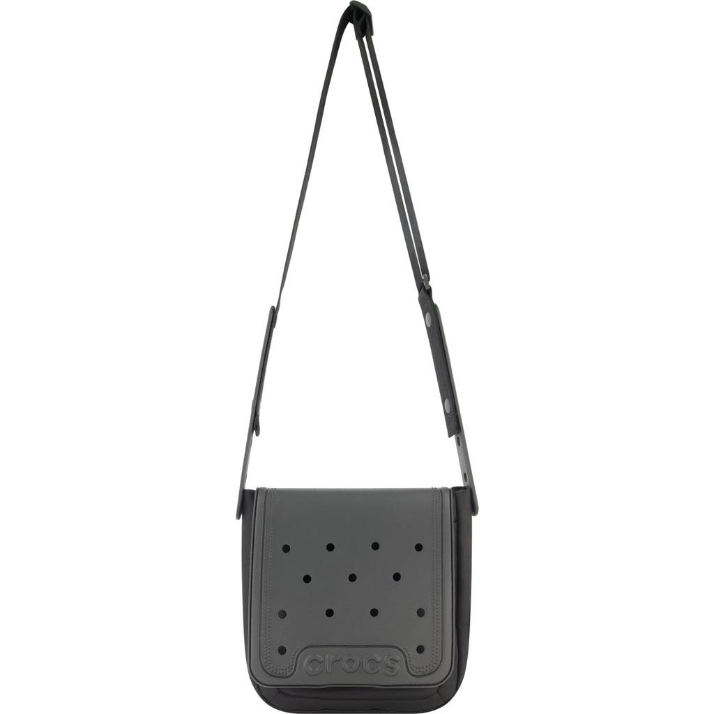 Crocs Classic Crossbody With Front Flap In Black
