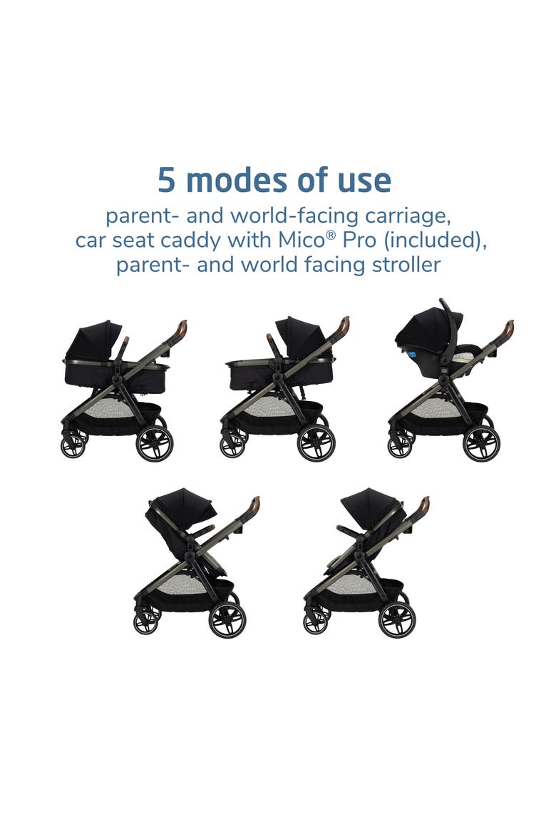 Zelia Pro 5-in-1 Modular Travel System, Alternate, color, ONYX SAND