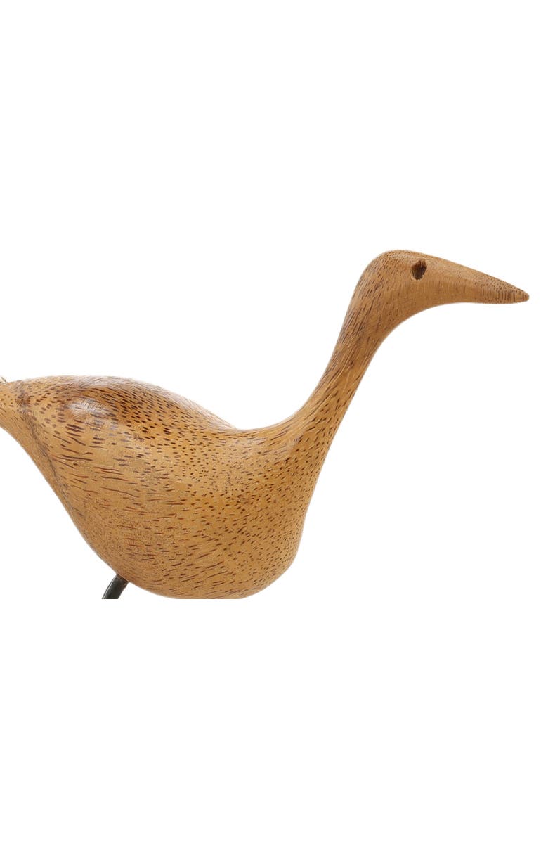 Dovetail Furniture Zephyr & Stone Bird Sculpture, Alternate, color, Natural/Black