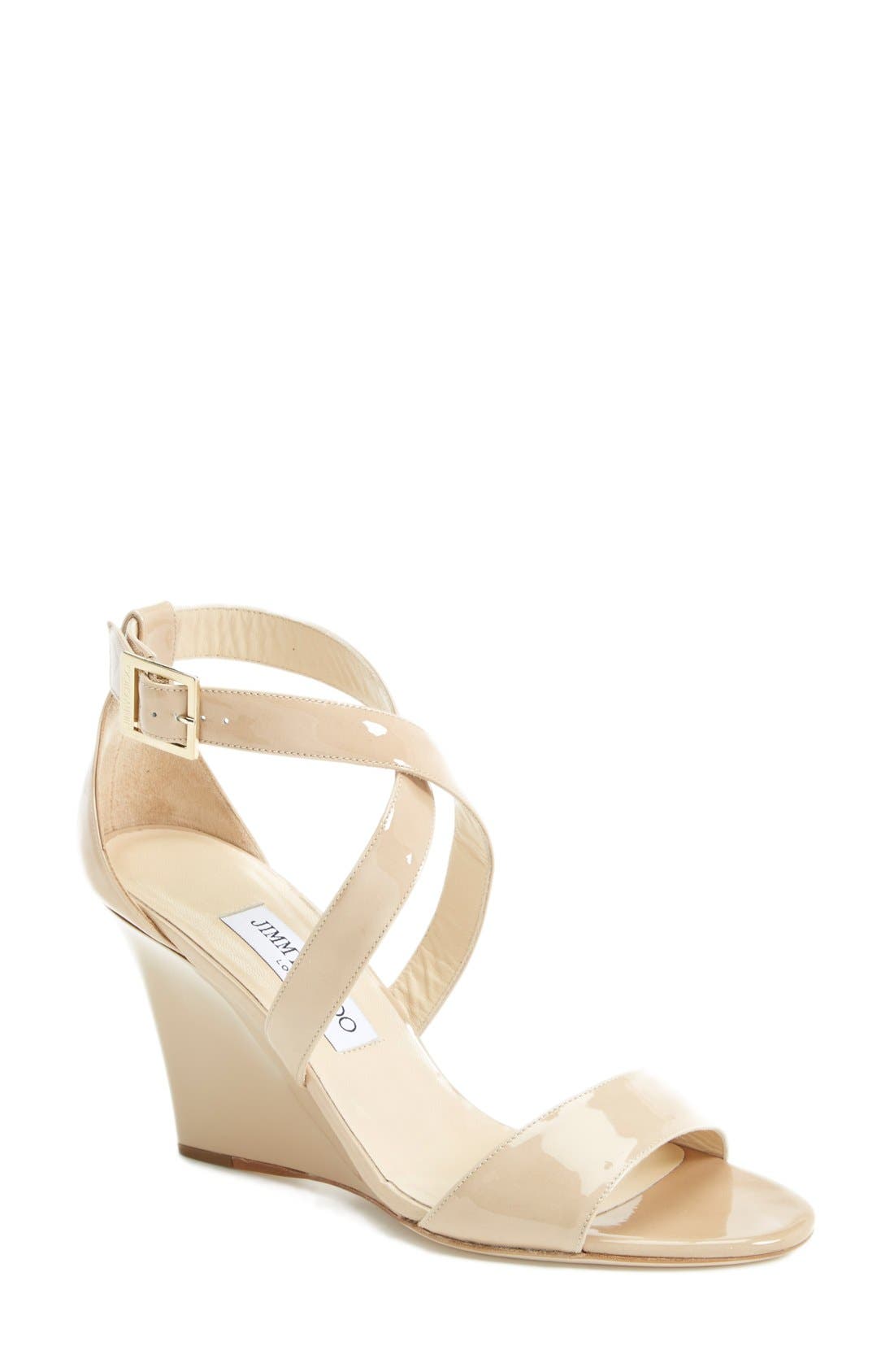 'Fearne' Sandal, Main, color, NUDE