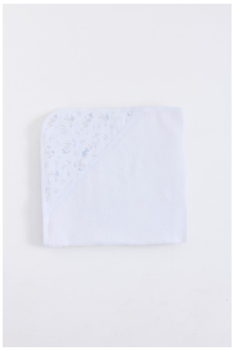Small Bunny Towel, Main, color, White