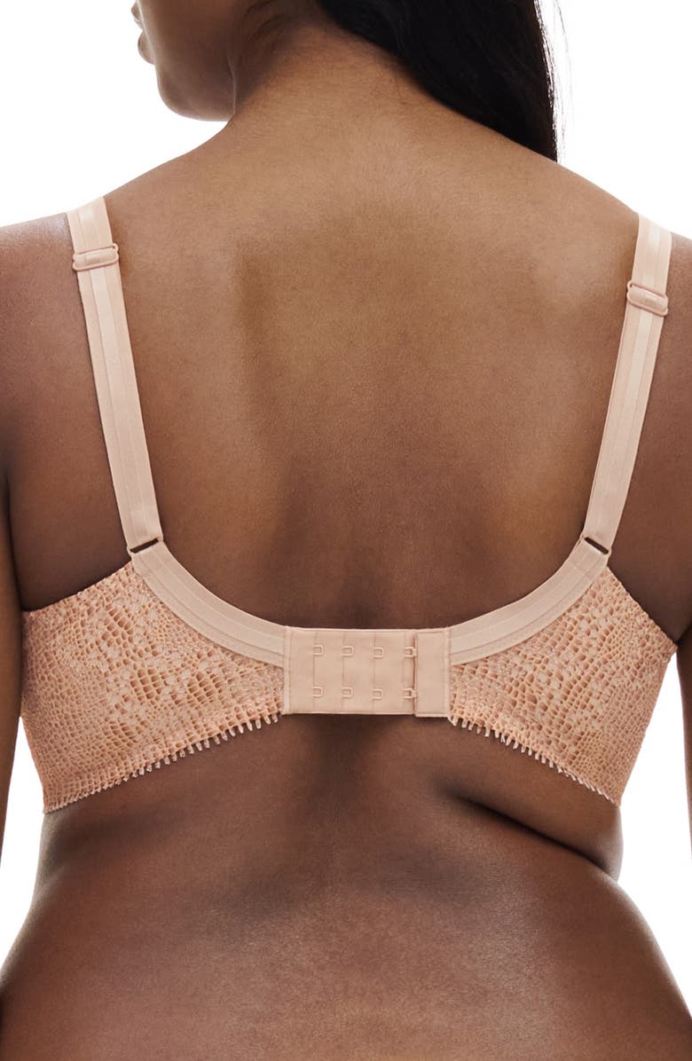 Chantelle Lingerie Day to Night Underwire Bra, Alternate, color, Python Lace