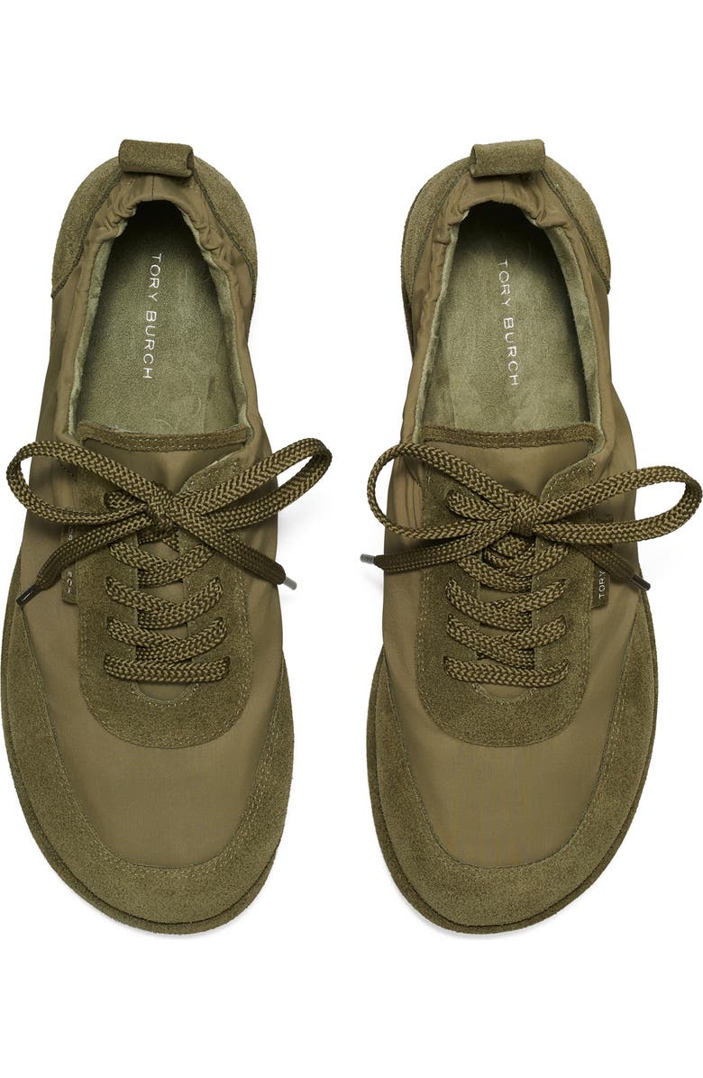 Tory Burch Ballet Sneaker, Alternate, color, Army / Aneto