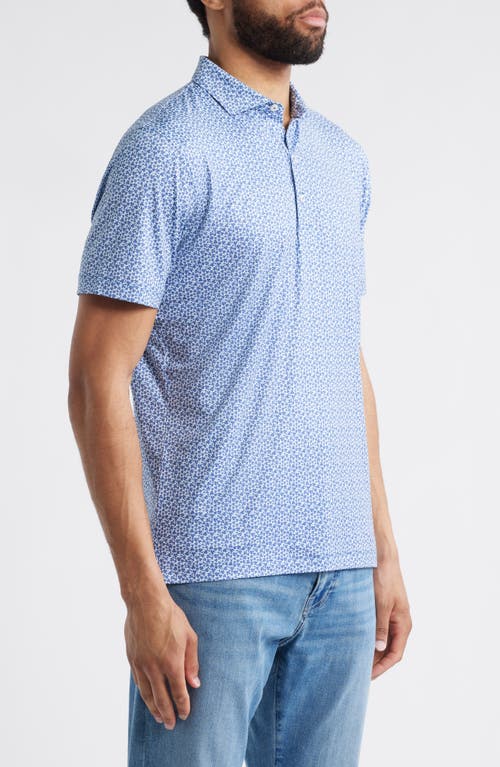 Johnnie-o Four Leaf Clover Print Featherweight Performance Polo