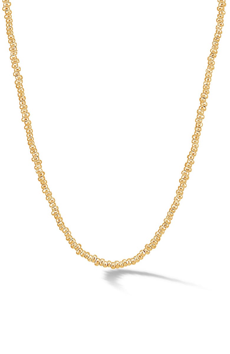 Dower & Hall Signature Small Nugget Necklace, Alternate, color, Yellow Gold Vermeil