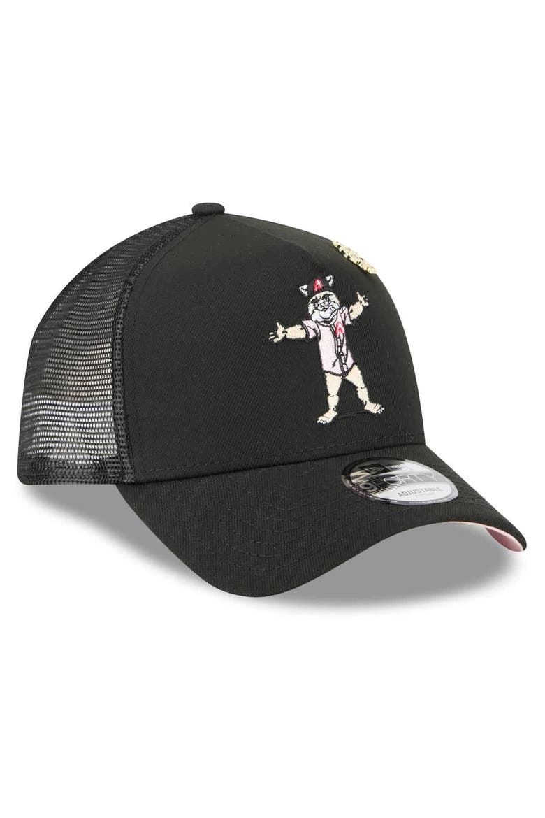 Men's New Era  Black Arizona Diamondbacks 2025 Big League Chew A-Frame 9FORTY Adjustable Trucker Hat, Alternate, color, Black