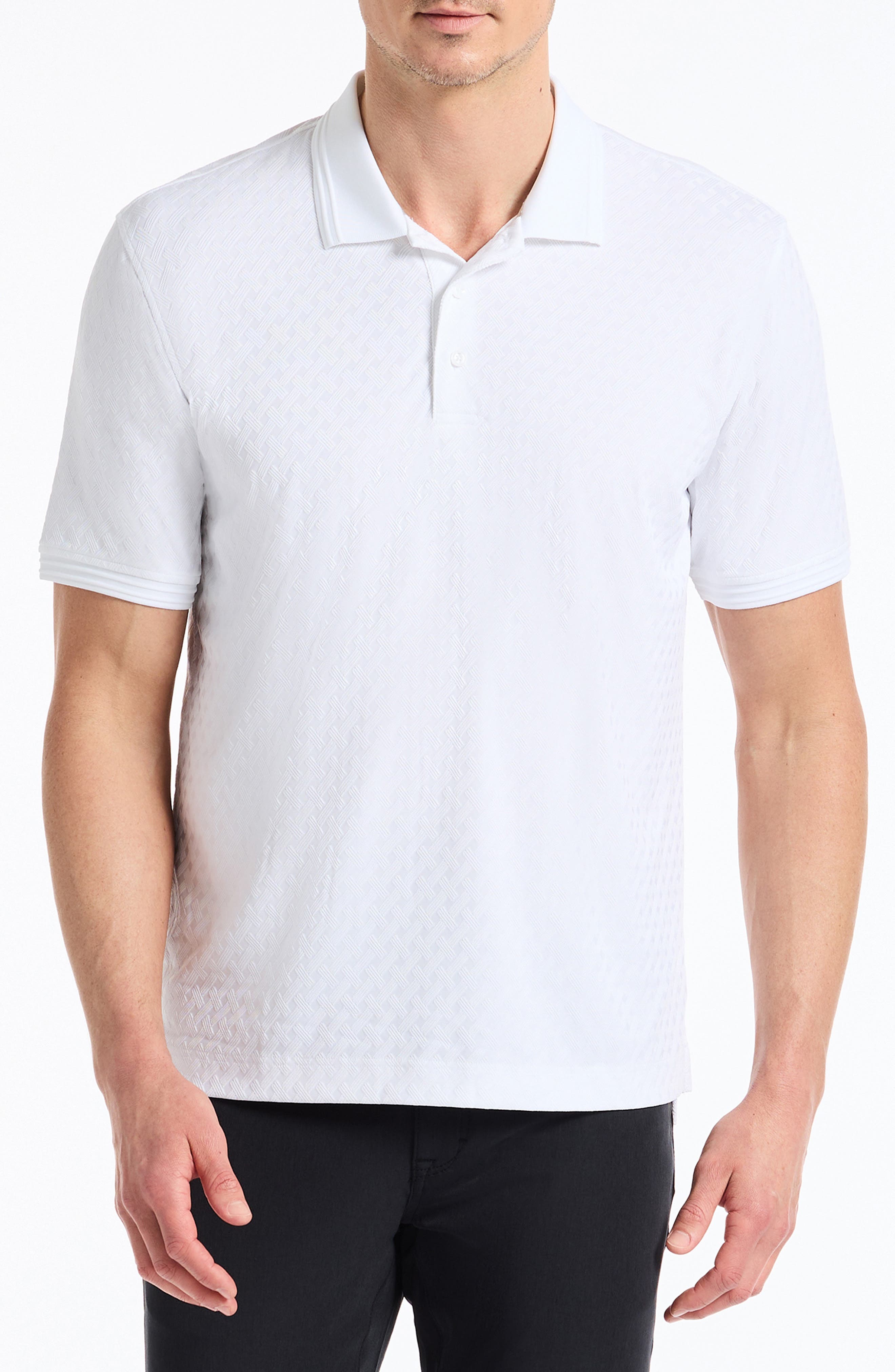 Elias Basket Weave Polo - image 3