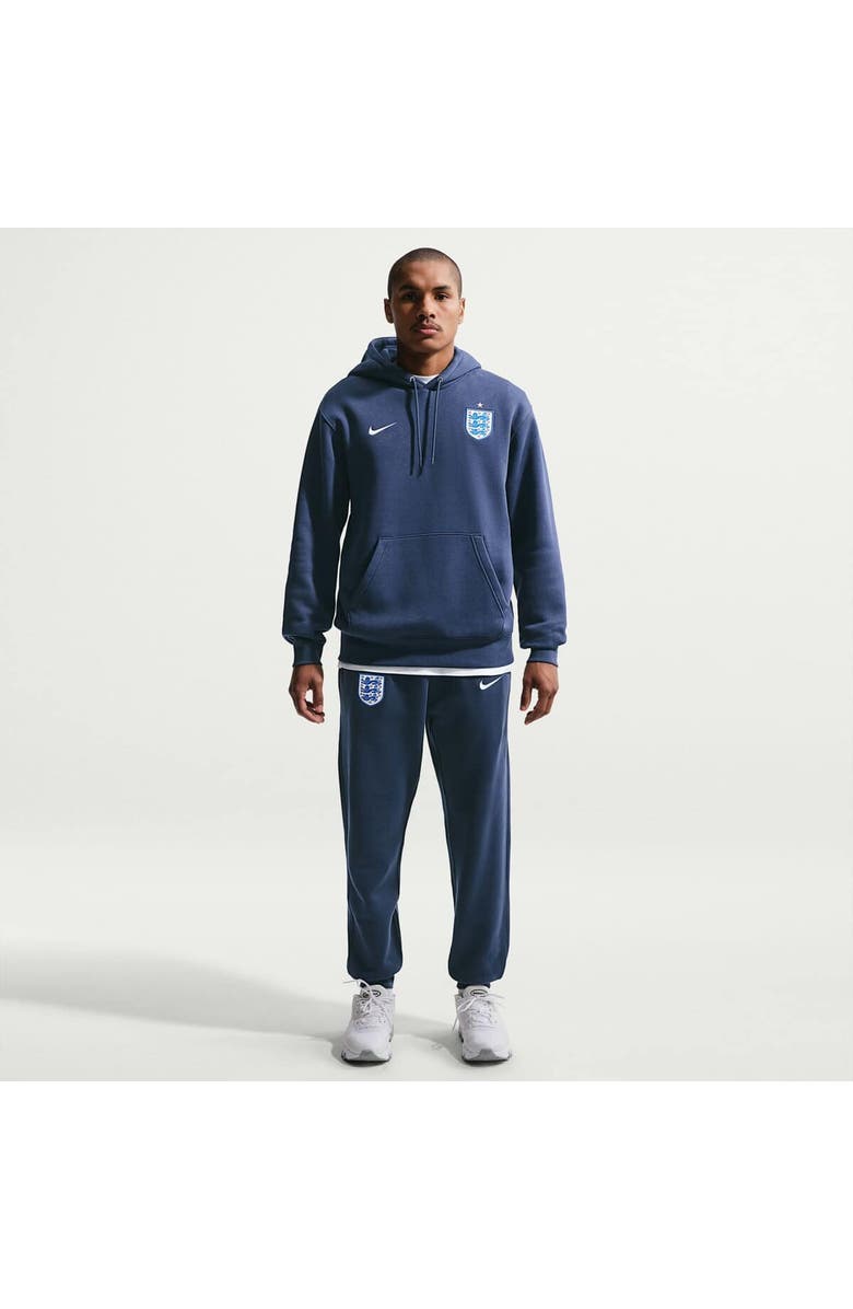 Nike Men's Nike Navy England National Team Club Hoodie, Main, color, Navy