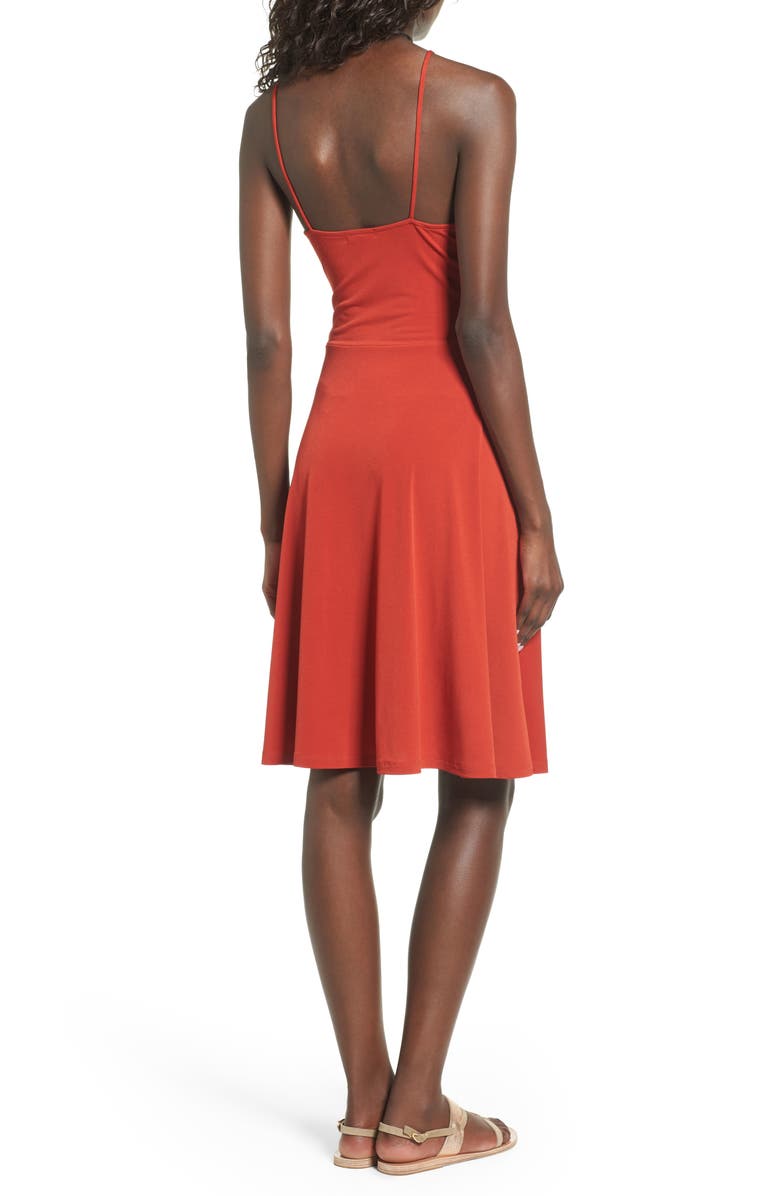 Leith Cinch Front Dress, Alternate, color,