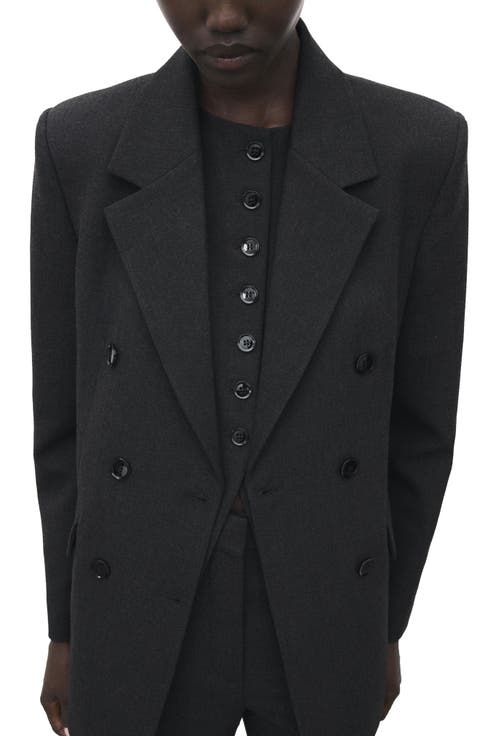 Double Breasted Suit Blazer