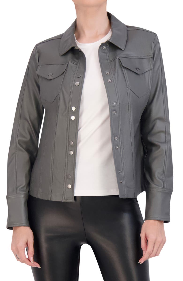 Ookie & Lala Waxy Moto Jacket, Main, color,
