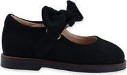 SHUSHOP Kids' Allegra Mini Faux Suede Mary Jane Flat