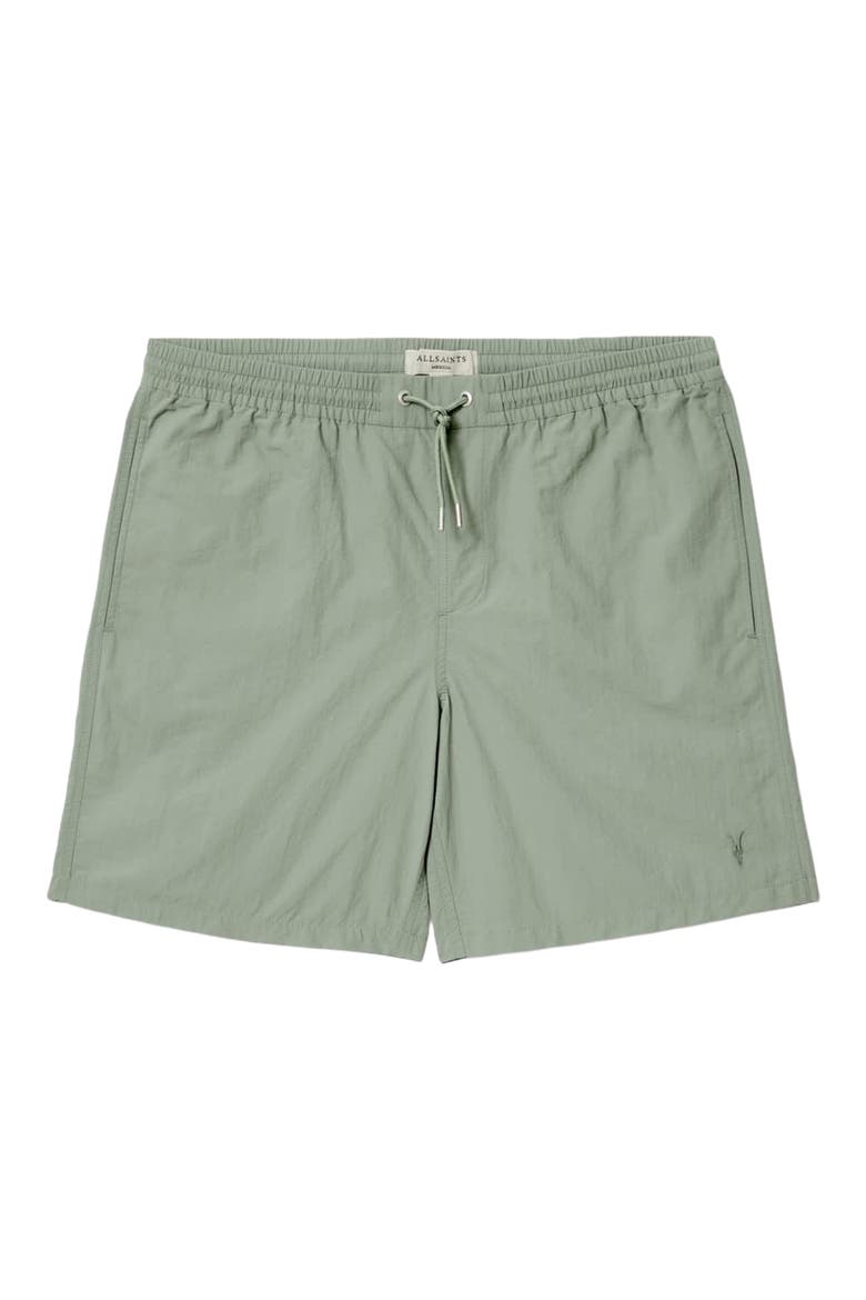 Warden Swim Trunks, Alternate, color, SPRING GREEN