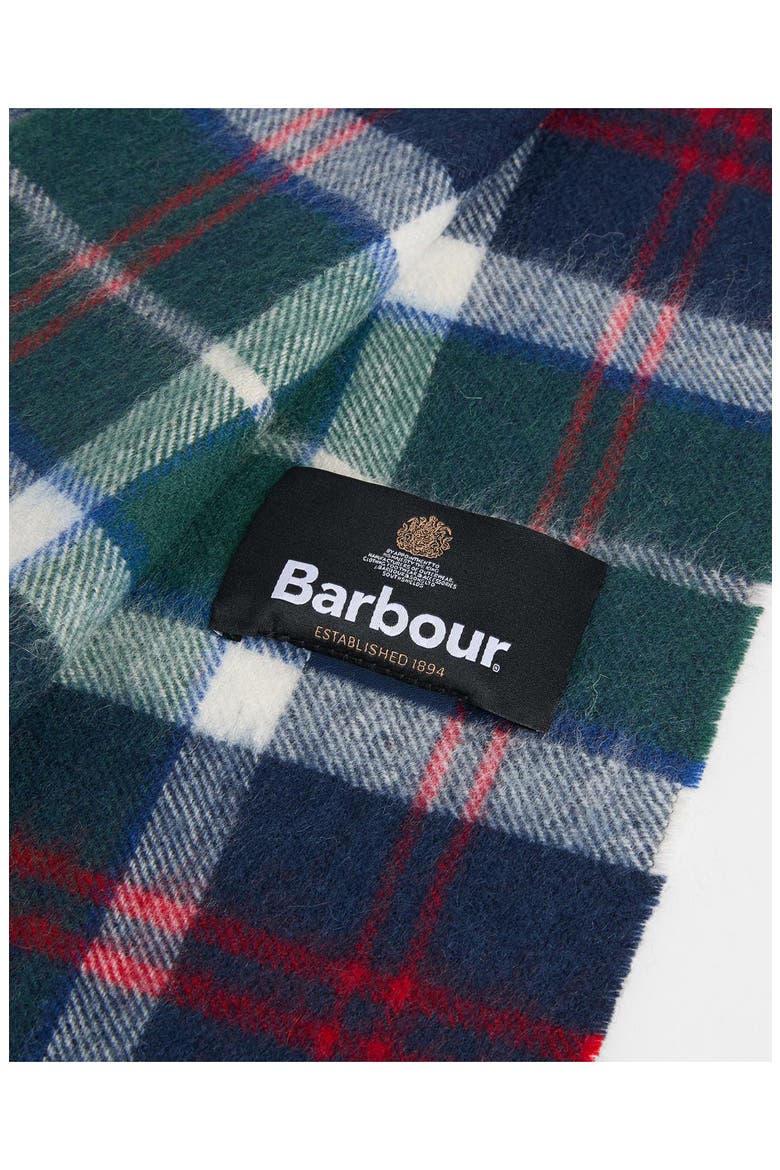 Tartan Lambswool & Cashmere Scarf, Alternate, color, EVERGREEN TARTAN