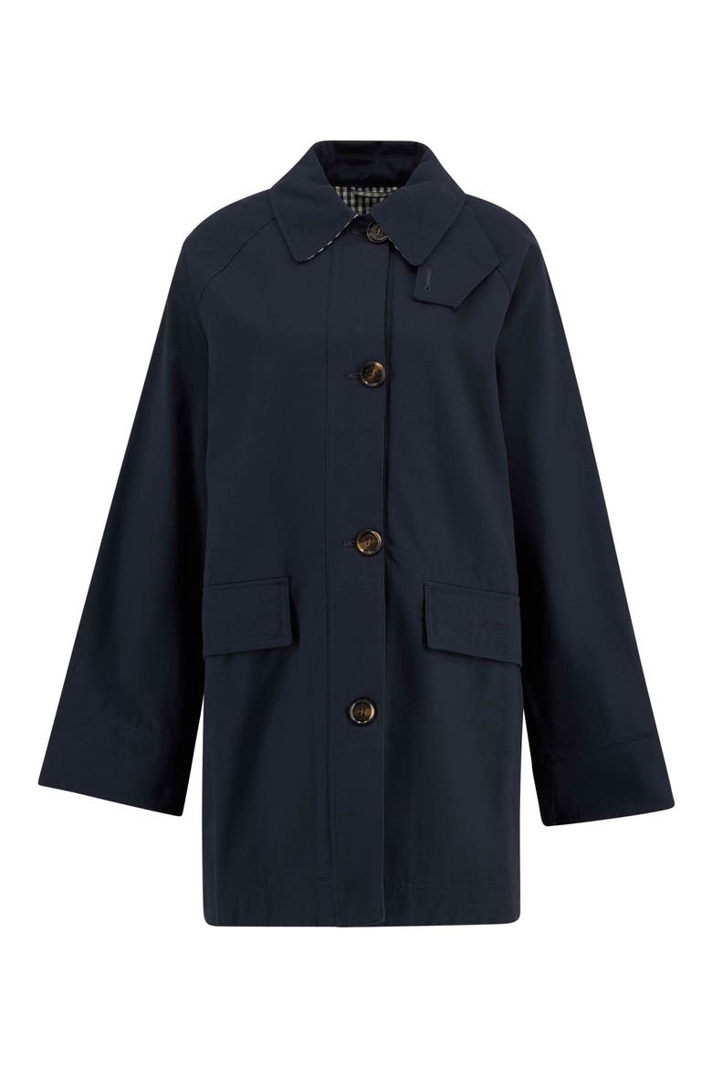 Blackthorn Cotton Jacket, Alternate, color, VULCAN NAVY/ BEIGE TATTERSALL