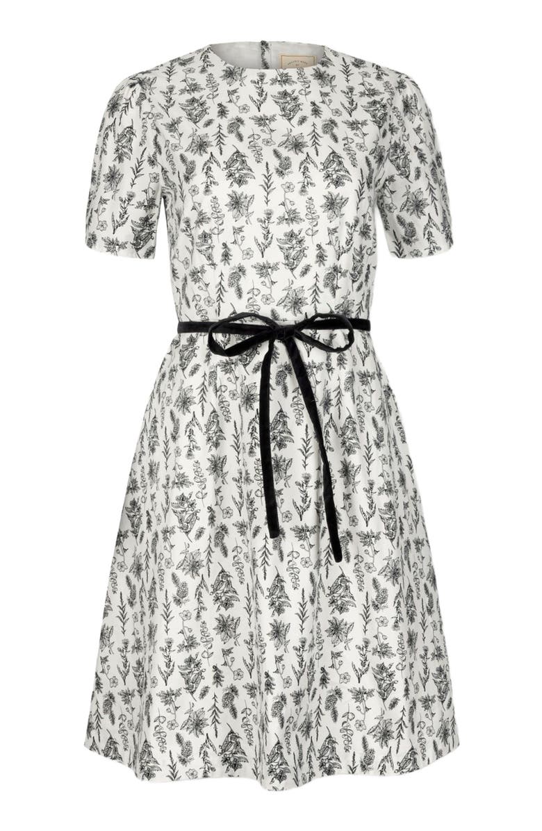 Hope & Henry Women's Pleated Sleeve Woven Dress, Alternate, color,