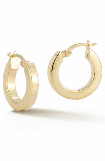 Tube Hoop Earrings