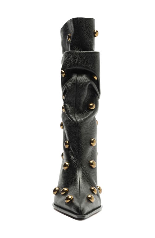 Schutz Tulsa Stud Pointed Toe Boot In Multi