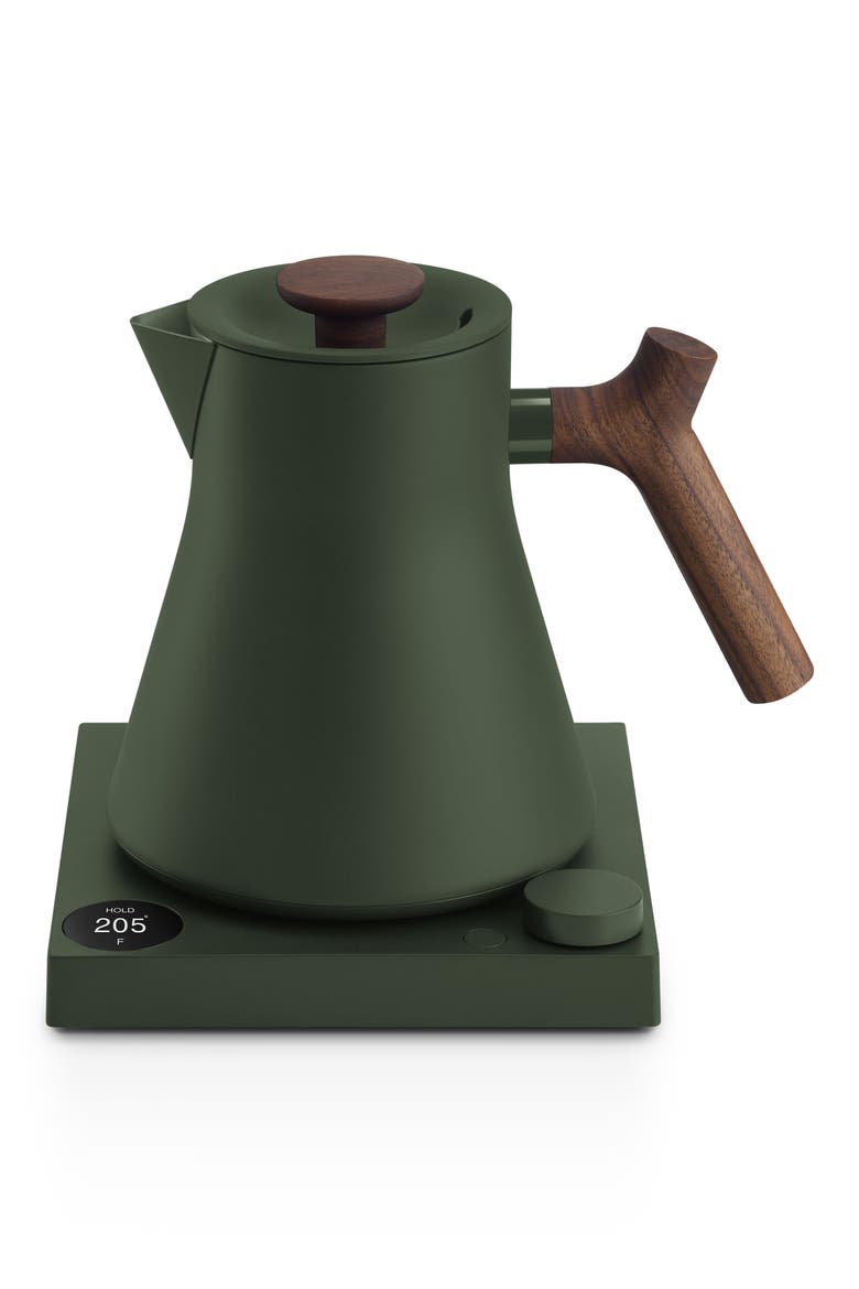 Corvo EKG Pro Electric Kettle, Alternate, color, WOODLAND/WALNUT