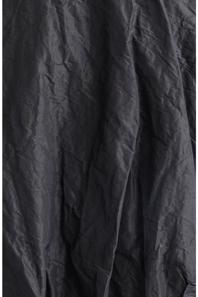 Sadie Steel Taffeta Windbreaker, Alternate, color, BLACK
