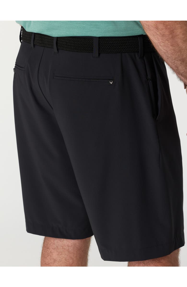 Callaway Big & Tall Premium Flat-Front Golf Shorts, Alternate, color, Caviar