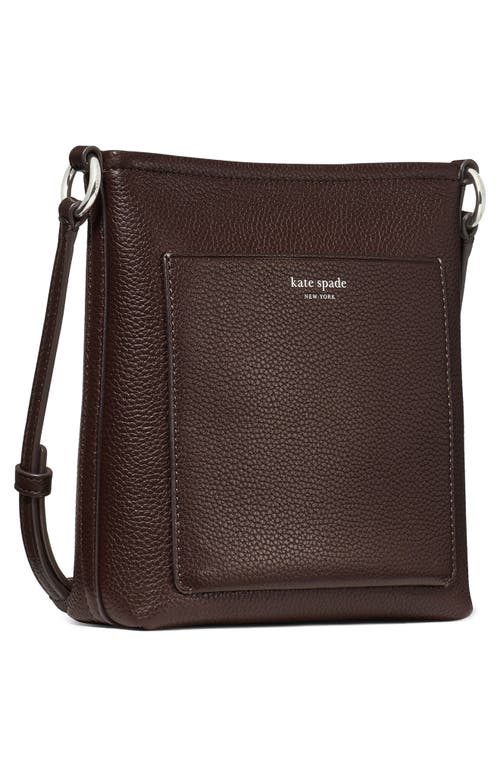 Kate Spade New York Ava Pebble Leather Swing Crossbody Bag In Brown