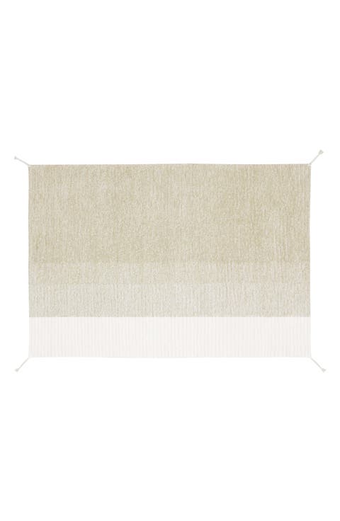 Reversible Washable Recycled Cotton Blend Rug