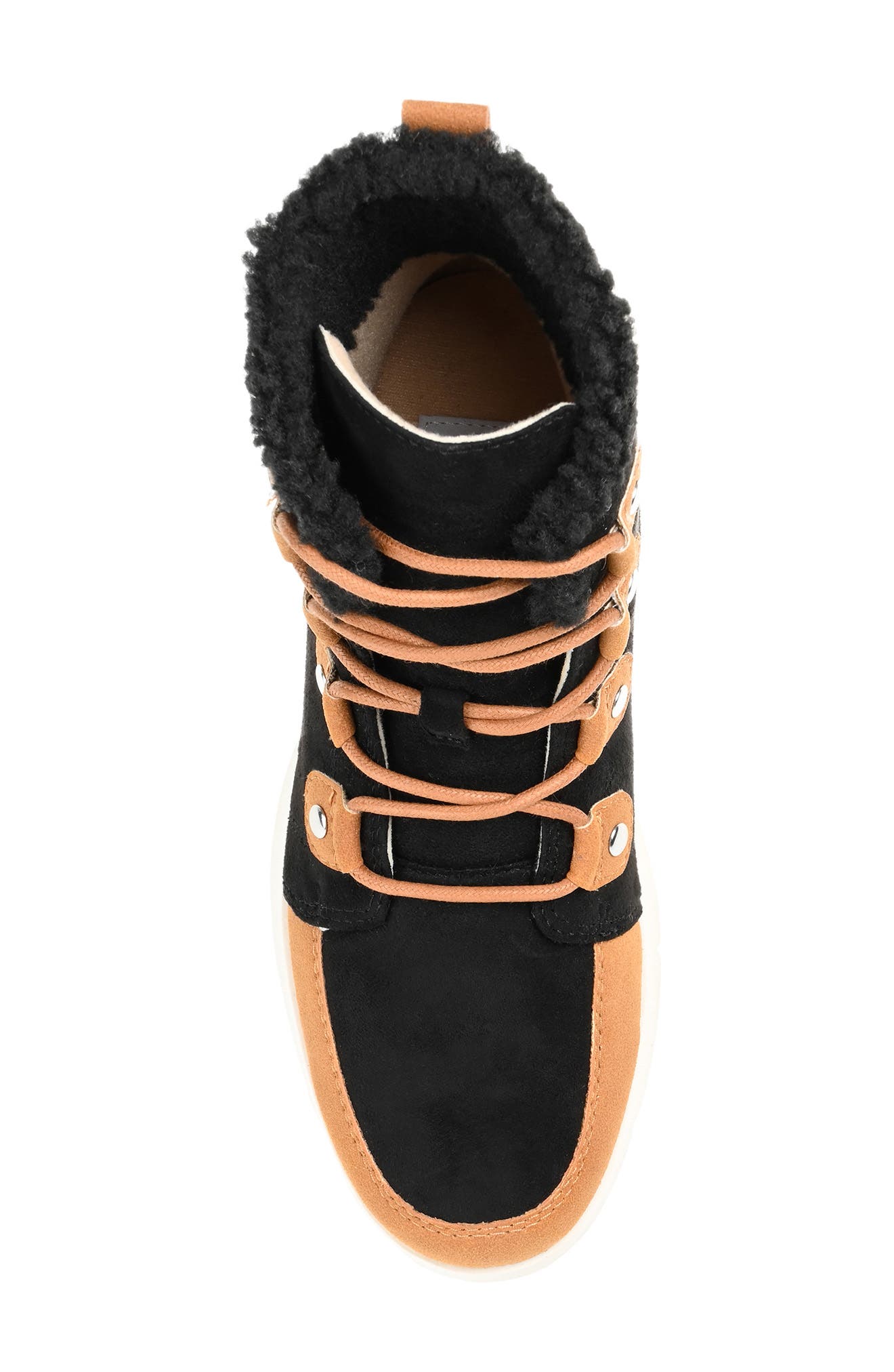 Journee Collection Laynee Faux Fur Lining Boot, Alternate, color, 