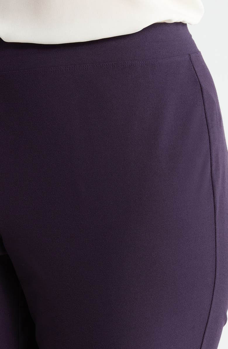 Eileen Fisher Slim Ankle Pants, Alternate, color, Aubergine