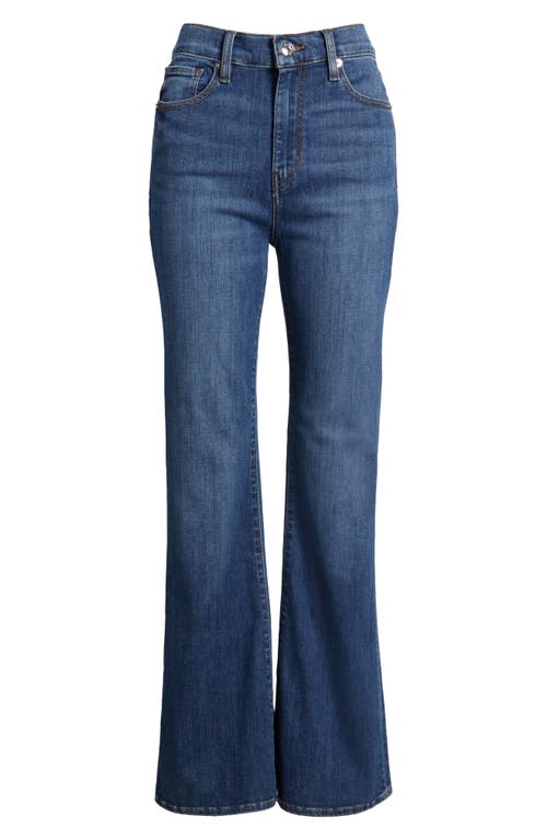 Frame Denim Le High Straight Long Raw Fray Jeans