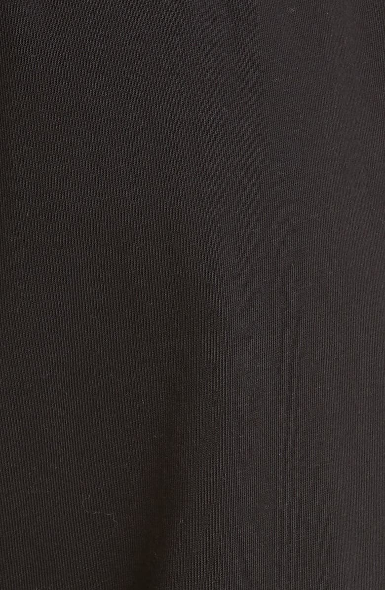 Vince Scoop Neck Cotton Jumpsuit, Alternate, color, Black