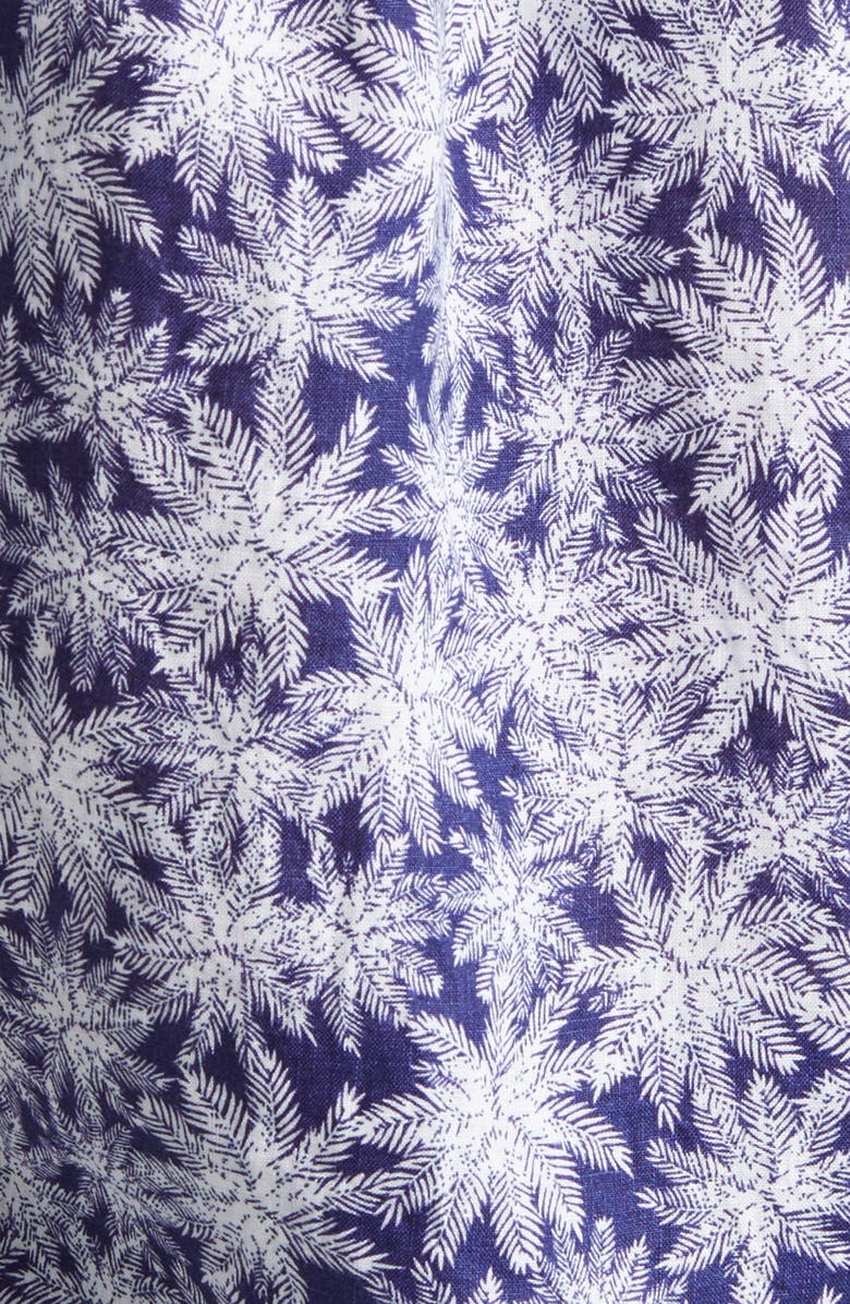 Peter Millar Key Cove Short Sleeve Linen Sport Shirt, Alternate, color, 