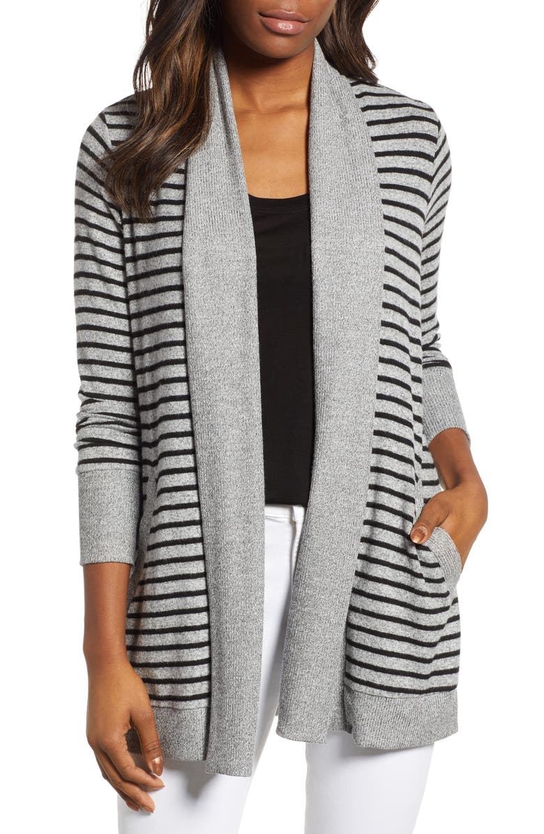 GIBSONLOOK Gibson Cozy Ribbed Cardigan, Main, color, 