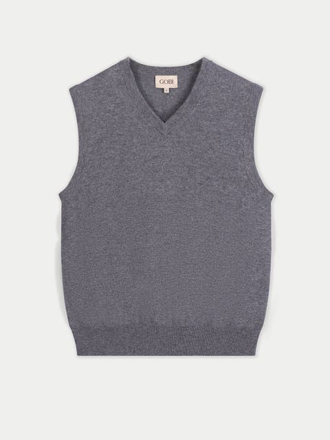 Timeless V-Neck Cashmere Vest