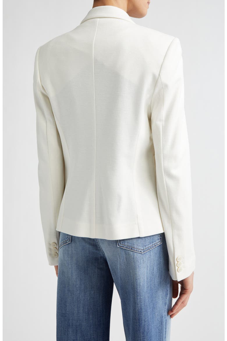 Cotton Blend Knit Jacket, Alternate, color, IVORY