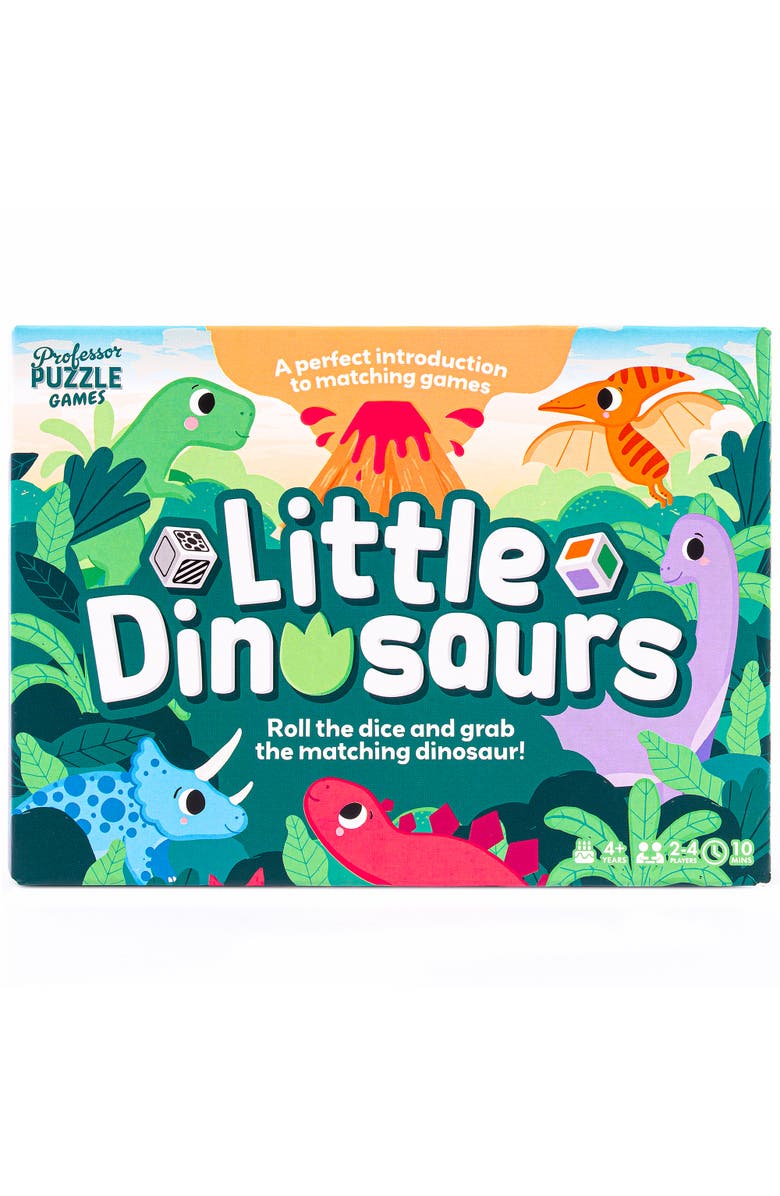 Professor Puzzle Little Dinosaurs, Color and Pattern Recognition Game, Main, color, Multicolored