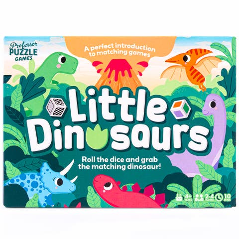 Little Dinosaurs, Color and Pattern Recognition Game