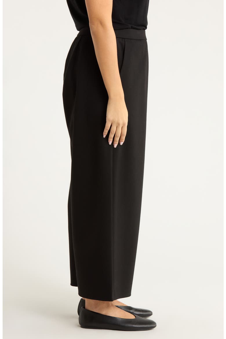 Ankle Wide Leg Pants, Alternate, color, BLACK