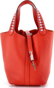 Pre-Owned Hermes Picotin Lock Bag Tressage Epsom PM