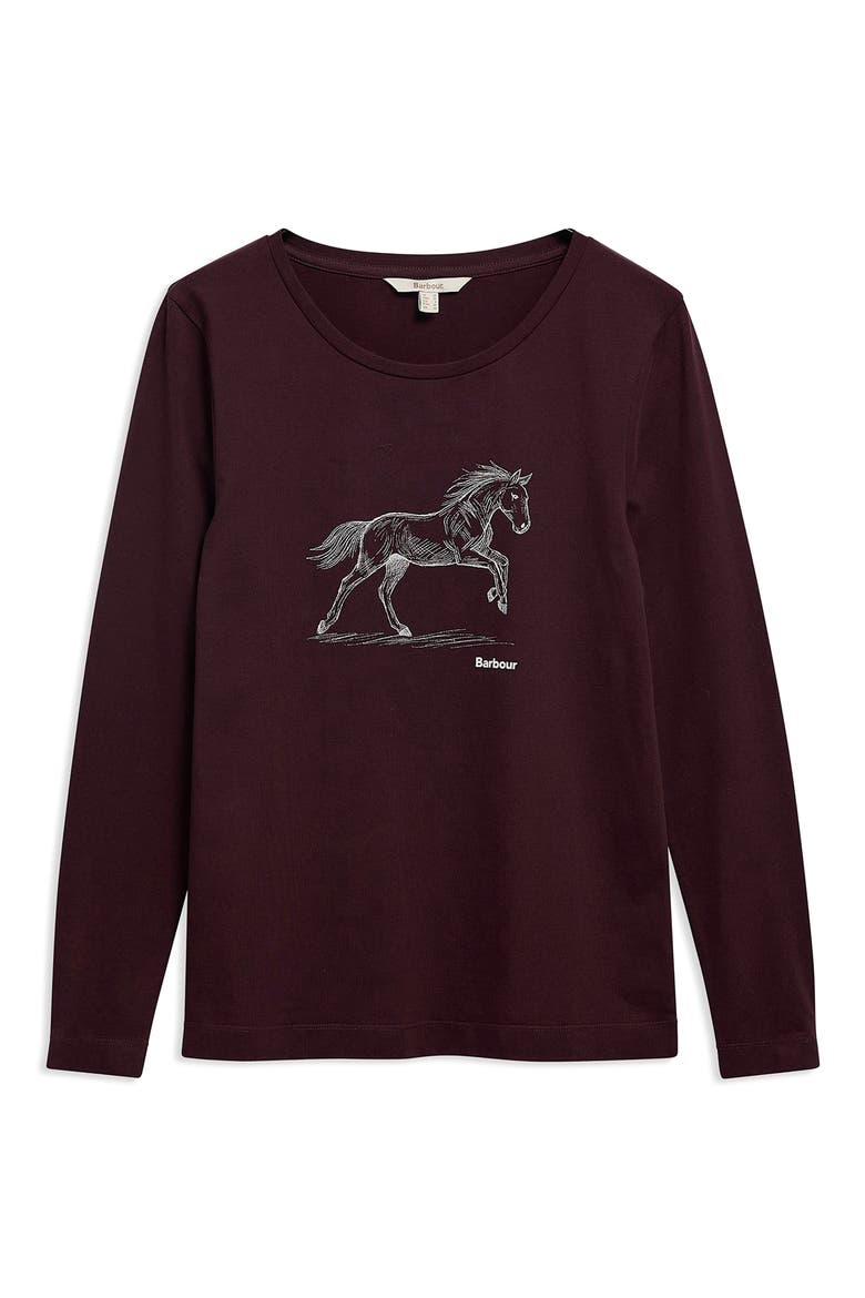 Rosamund Horse Graphic T-Shirt, Alternate, color, FIG