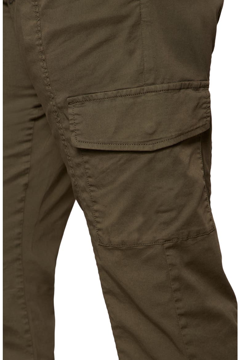 Rebel Crop Straight Leg Cargo Pants, Alternate, color, FATIGUE GREEN