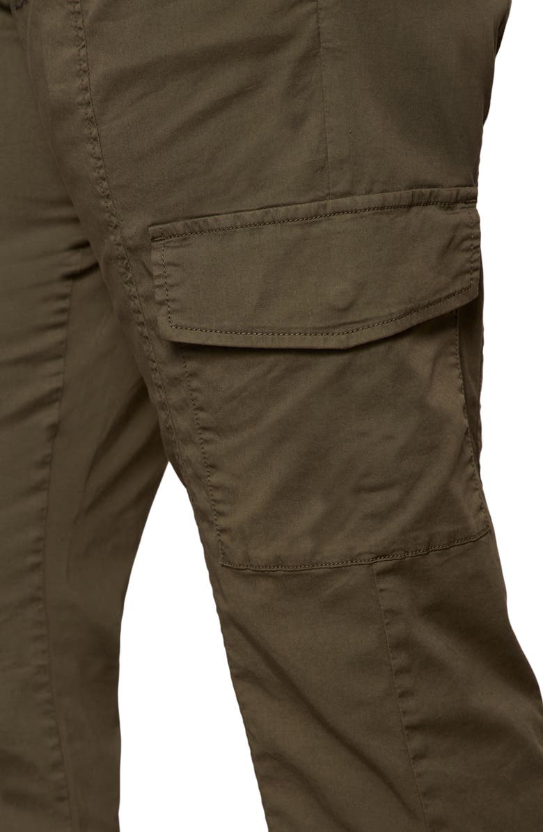 Sanctuary Rebel Crop Straight Leg Cargo Pants, Alternate, color, Fatigue Green