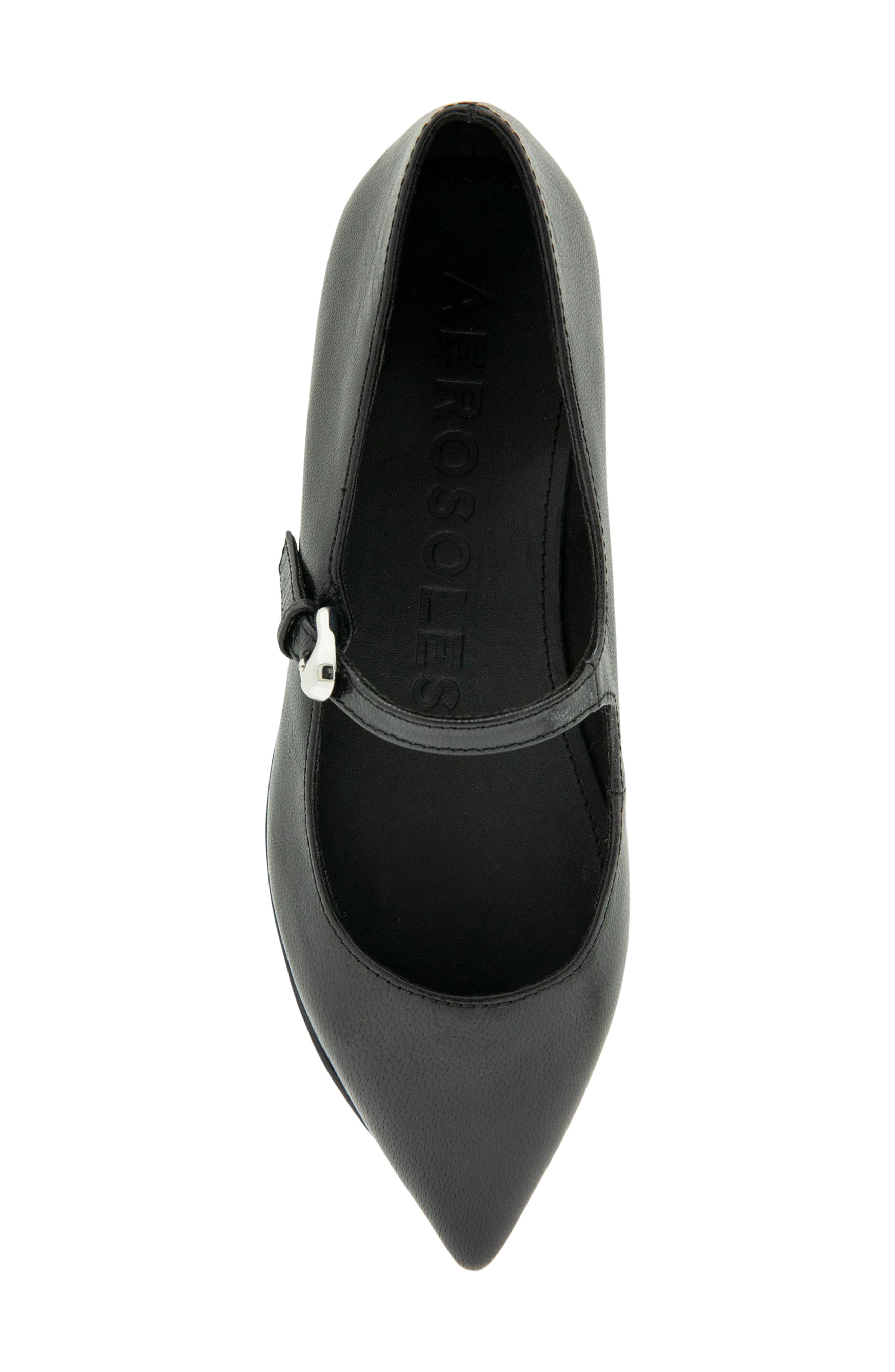 Aerosoles Diva Pointed Toe Mary Jane Flat, Alternate, color, 