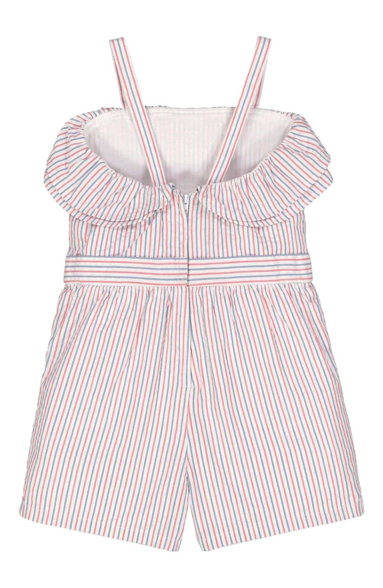 Hope & Henry Girls' Ruffle Edge Romper, Toddler, Alternate, color, 